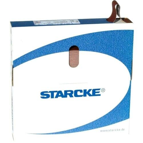 Premium Shop Roll 1-1/2" x 55 Yards Aluminum Oxide Handy Rolls 100 Grit Made in Germany