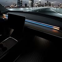 Ambient Light with Blind Spot Warning for Tesla Model Y