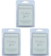 Christmas Spirit Wax Melts (Pack of 3) | Arctic Wicks Coconut and Beeswax Wax Melt Tarts | 6 Cube...