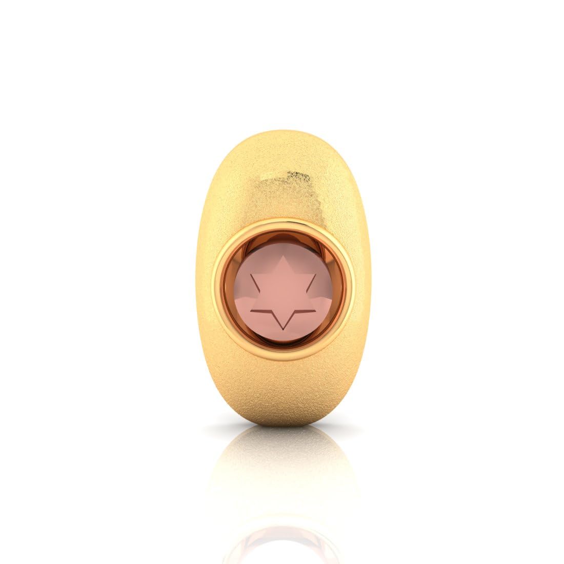 14KT (585) Yellow Gold Minimalist Eterknight Collection Stud Earring For Men - 0.36 Grams (Single Piece)-image-32