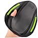 Toyvian Webbed Swimming Gloves for Adults Creative Swim Training Paddles for Water Sports Hand Protection for Diving Surfing and Fitness Classes S Green Black