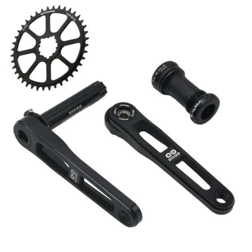 CNC-Machined 40T Crankset Lightweight Crankset with Chainring