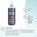 RENPURE Plant Based Organic Body Wash Natural Coconut Oil Sulfate Free Shower Gel with Pump Exfoliating Scrub Soap for Women Men, Detoxifying Charcoal, Tea Tree, 19 Fl Oz