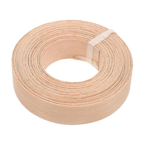 Happyyami Thickened Flexible Wood Edge Protector for Seamless Cabinet Edges and Renovation Natural Beech Elegant Finish for Stylish Interiors