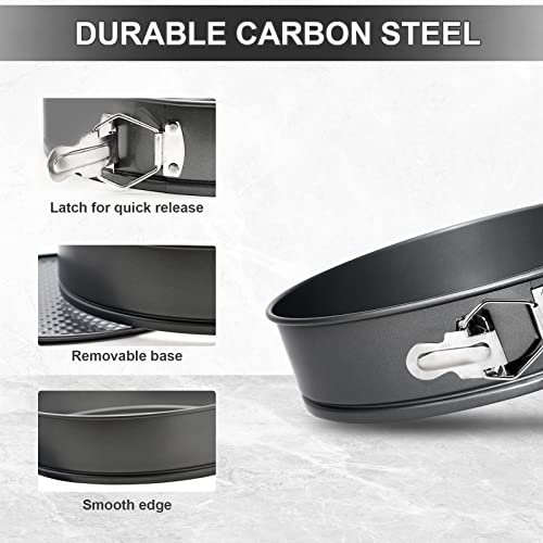 Webake Springform Pan 12 Inch, Nonstick Cheesecake Pan With Removable Bottom Large Cake Tin Baking Mold For Christmas Birthday Baby Shower #TOP1