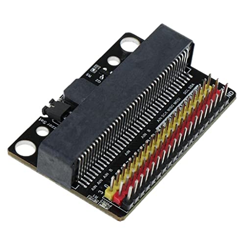 Carte D'Extension Micro:Bit IOBIT V2.0 Avec Buzzer - Shield Breakout Pour Programmation Python/Graphique Enfants - Alimentation 5V 1A