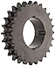 Martin Roller Chain Sprocket, Taper Bushed, Type B Hub, Double Strand, 16B Chain Size, For 3020 Bushing, 25.4mm Pitch, 21 Teeth, 76.2mm Max Bore Dia., 183.76mm OD, 141.28mm Hub Dia., 47.7mm Width