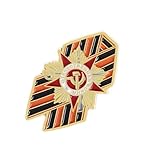 Legierungs Kriegsdenkmal Brosche Kragennadel Mit Symbolischem Banddetail Schnellverschluss Für Sammler Und Pädagogen Gedenkabzeichen Aus Legierung