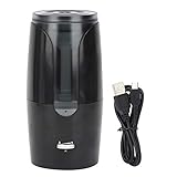 Sacapuntas eléctrico, USB y batería Sacapuntas eléctrico Fuente de alimentación dual Papelería para estudiantes(Negro)