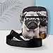Personalized Small Crossbody Bag Water Resistant Messenger Bags Mini Puppys Pug Printing SlingBag For Men Women
