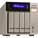 QNAP Turbo NAS TVS-473e NAS Storage System, AMD RX-421BD, 16GB DDR4, 1TB SSD for Ultra Fast Storage, 8TB HDD, Radeon R7 Graphics, RAID, QNAP QTS 4.3 Operating System