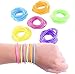 Super Z Outlet 80s Colorful Retro Rock Pop Star Rainbow Diva Disco Jelly Neon Gel Stretchable Bracelets Bands for Theme Events, Colorful Assortment, Assorted Toy Party Favor Prizes (Assorted 288pk)