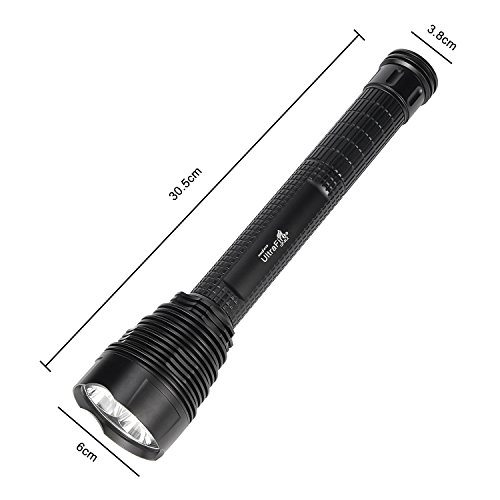 UltraFire Torcia Emergenza 4000 Lumen Torcia LED