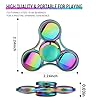 SCIONE Fidget Spinner Metallo Cuscinetto in Acciaio Inossidabile 3-5 Minuti ad Alta Velocità Trottola Contro Stress Regali di Pasqua ADHD Anti Ansia per Bambini Adulti Autismo Miglior Giocattolo #1