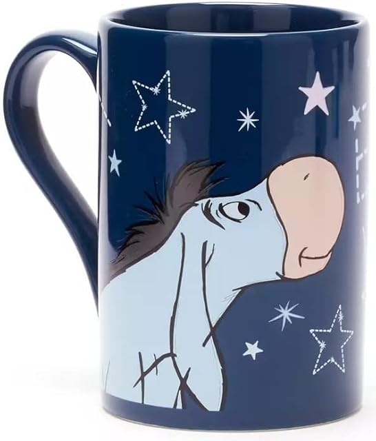 DParks Disney Store All Over Print Character Mug - Approx 483ml - Stoneware - Eeyore