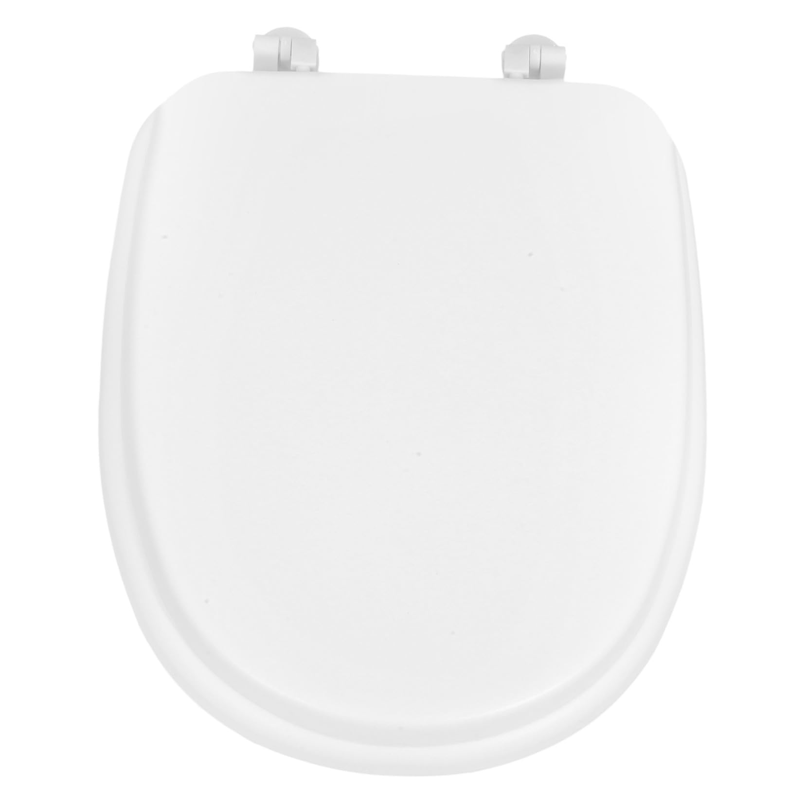 Siège de toilette rembourré blanc U large iplusmile pour cuvette allongée