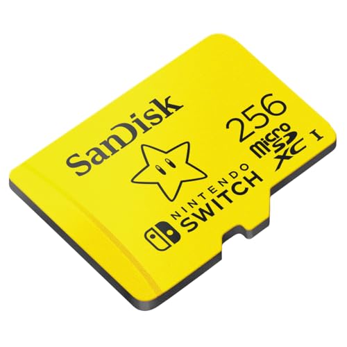 Image of SanDisk 256GB microSDXC-Card, Licensed for Nintendo-Switch - SDSQXAO-256G-GNCZN