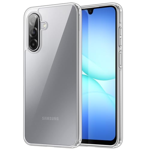 JETech Case for Samsung Galaxy A17 5G / 4G 6.7-Inch, Non-Yellowing Shockproof Bumper Protective Phone Cover, Anti-Scratch Hard PC Back (Clear) by JETech - Used condition - US$6.46