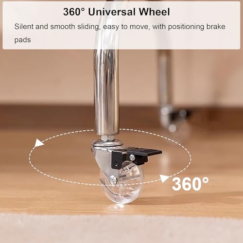 Soporte Móvil para TV con Ruedas para Pantallas 43-75" miniatura 6