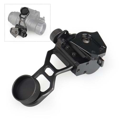 E.T Dragon PVS 14 Mount Night Vision Goggles NVG Mount Dovetail J Arm Rhino Mount Compatible with All Models of PVS-14