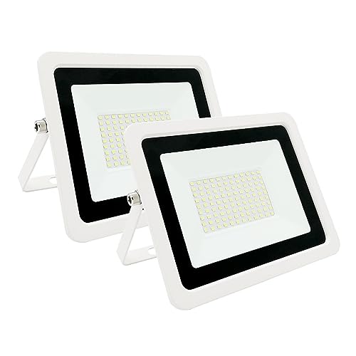 Foco LED exterior IP68 impermeable y reflector de pared cuadrado para luz de inundación