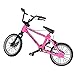 CoudarTitie 1:18 Scale, Mini Bike Toy, Finger Bikes for Celebration Decor, Pink