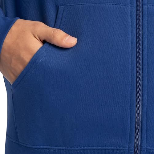 Image of Fruit of the Loom Eversoft Fleece Full Zip Hoodie Sweatshirt