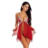 El conjunto de lencería sexy es cómodo, suave, grueso, sin olor penetrante, sin encogimiento, puro, ligero y transpirable.