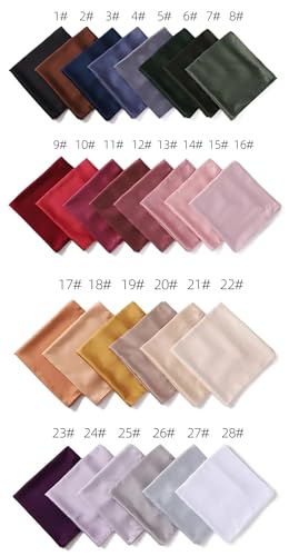 Women Satin Silk Square Scarf For Women Solid Muslim Silk Hijab Square Headsscarf Wrap Islamic Turban Headsband2