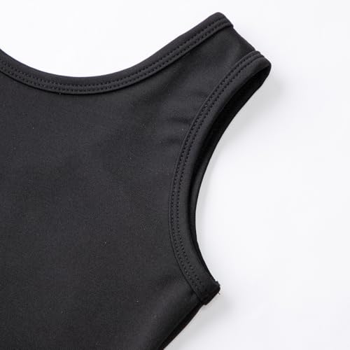 HOZIY Girls Gymnastics Leotards for Kids Tumbling Outfits Biketard Sparkle Adorable Pattern