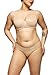 LEAKPROOF2.0 Seamless Bikini Period Underwear for Women | Period Panties Holds 4 Tampons | Mild Incontinence Leak Proof Underwear (S/M, Beige)