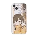 荻原 沙優 スマホケース ひげを剃る。そして女子高生を拾う グッズ アイフォン用 スマホカバー ひげひろ 携帯ケース アニメグッズ 可愛い カメラ保護 指紋防止 コスプレ小物 クリスマス プレゼント 多機種対応 (iPhone13Pro max) [並行輸入品]