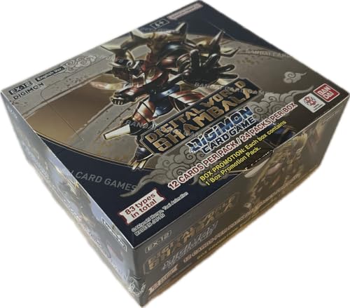 Bandai Digimon Extra Booster: Digital World Shambala (EX12) Collectible Card Game Booster Pack