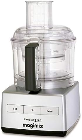 Magimix Compact Food Processor, 2.6L Chrome Mat