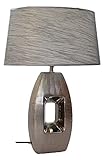 Largeur lampe Shirm : bas : env. 32 cm, haut : env. 28 cm – Profondeur de l'abat-jour : bas env. 20 cm, haut : 18 cm