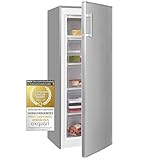 𝐎𝐩𝐭𝐢𝐦𝐚𝐥𝐞𝐫 𝐒𝐭𝐚𝐮𝐫𝐚𝐮𝐦: Mit einem Nutzinhalt von 168 Litern bietet dieser Gefrierschrank ausreichend Platz, um Ihre Lebensmittel und Getränke ordentlich zu organisieren und aufzubewahren.