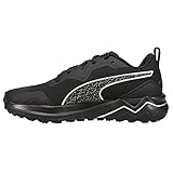 PUMA Men's Better Foam Xterra Winter Trail Running Shoe, Black Silver, 11.5