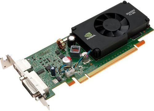PNY NVIDIA Quadro FX 380LP 512MB DDR3 PCI Express Gen 2 x16 DVI-I DL and DisplayPort Profesional Graphics Board, VCQFX380LP-PCIE-PB