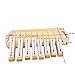 TSTS Large 8-Tone Brick Music Professional Teaching Aids Standard Pitch Knocking Piano Playing Piano Aluminum Plate Piano Carillon Percussion Glockenspiel Bell