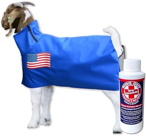 2-Pack Calf Warmer Blankets | Thickened Belly Protection, Windproof Blue Plush Coat For Calves