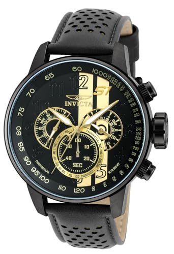 Invicta Men's 19289 S1 Rally Analog Display Japanese Quartz Black Watch