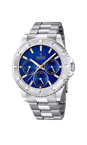 Reloj FESTINA Para Mujer F16690/6 Outlet Caja de Acero inoxidable 316l Gris plata Correa de Acero inoxidable 316l Gris plata