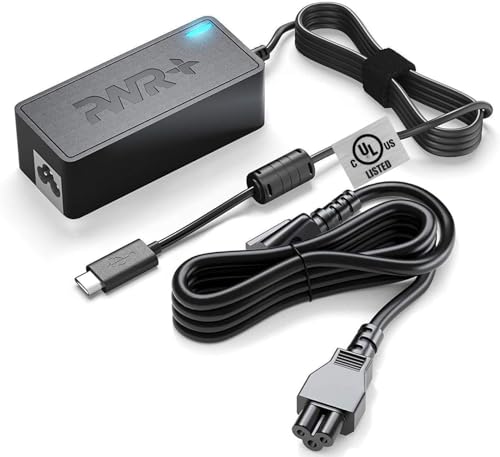 USB-C Laptop Charger for LG Gram 14 15 16 17 Pro 2-in-1 - Extra Long Power Cord (UL Safety Certified) (PD2)