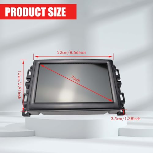 Pantalla táctil Uconnect 7" compatible Jeep Compass 2017-2020 miniatura 6