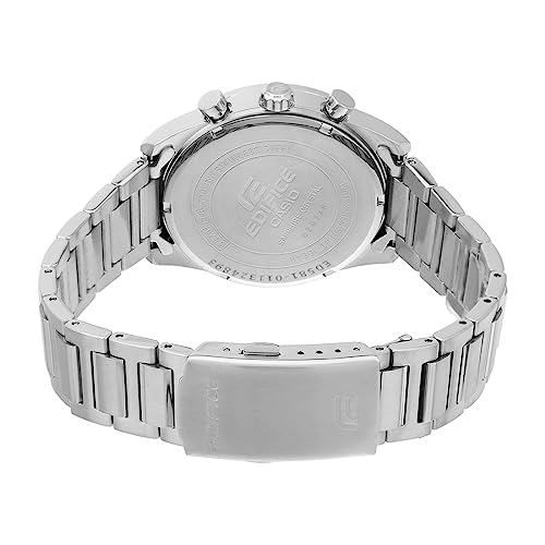 Casio Edifice EFB-710D-2AVUDF Blue Analog Dial Silver Stainless Steel Band Men's Watch Chronograph Sapphire Glass ED581 - Image 4