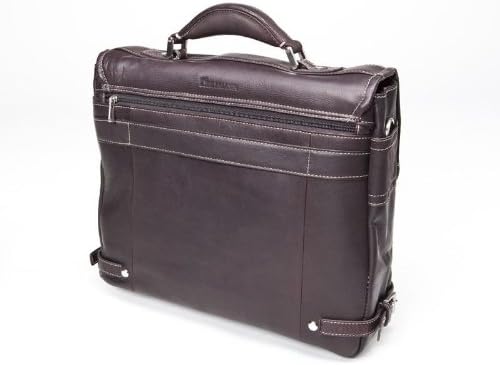HEILEMANN LONDON BROWN ITALIAN LEATHER BRIEFCASE