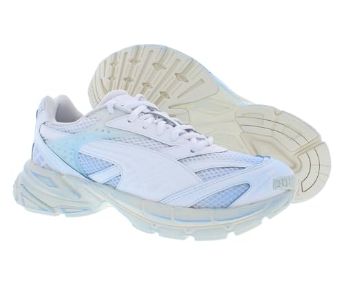 PUMA Mens Velophasis Overdye Lace Up Sneakers Shoes Casual - Blue2