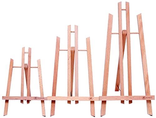 Chevalet de bureau triangulaire en bois idéal pour projets d'artisanat - 4
