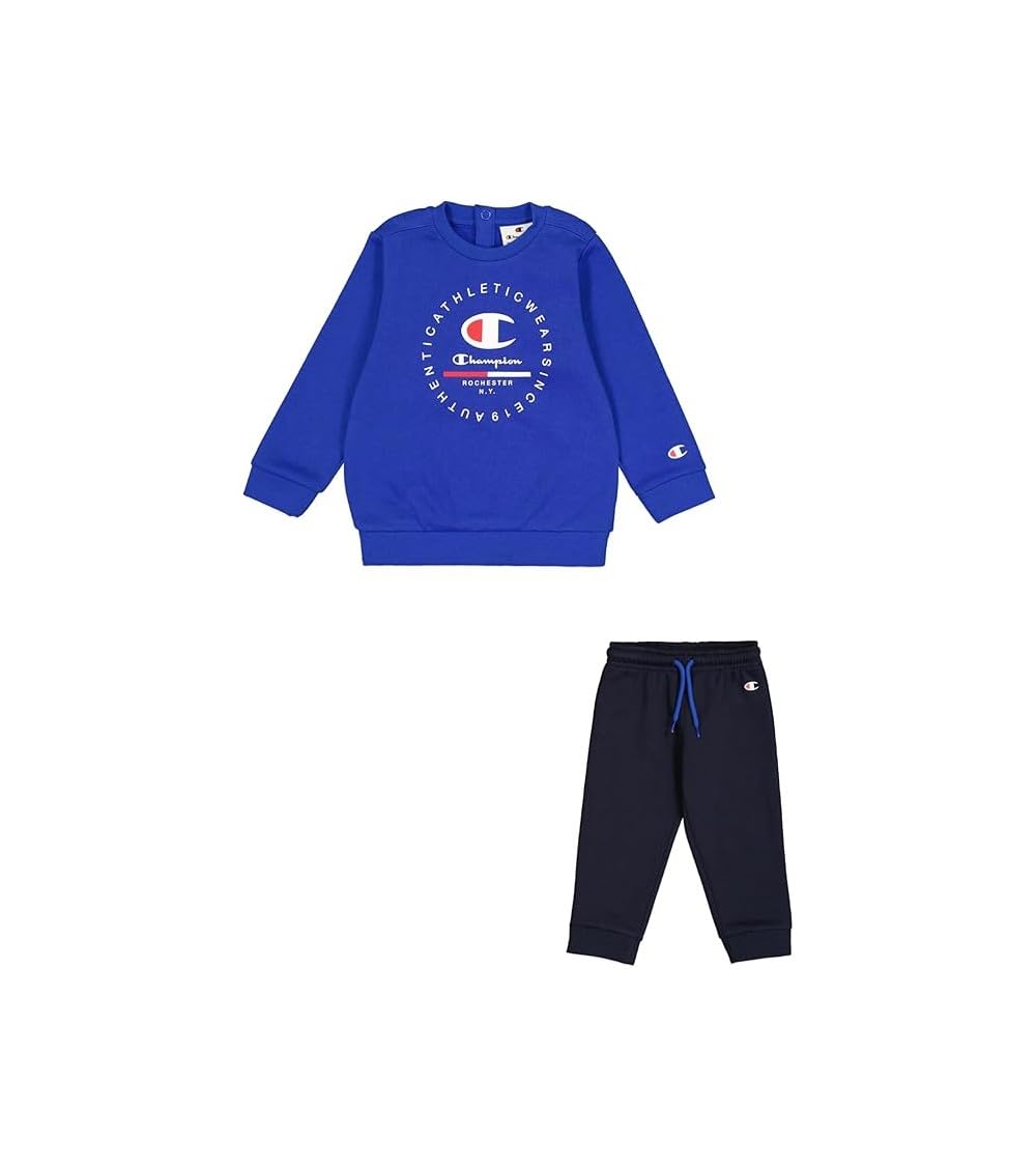 Champion Legacy Graphic Shop Td (306847) - Ultra-light Soft Compact Powerblend Fleece Crewneck traje Bebé-Niños (Pack de 2)
