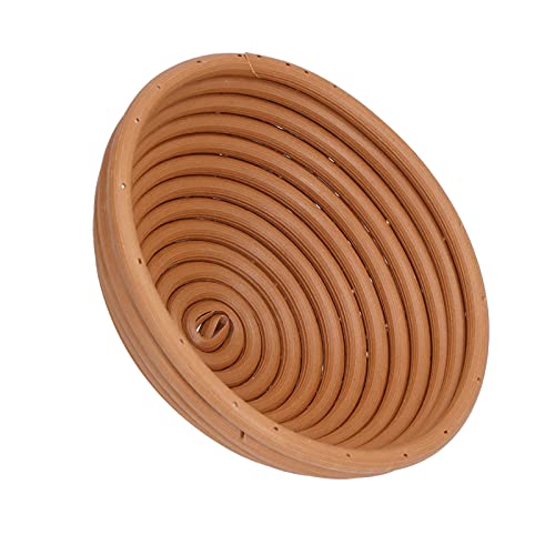 Proofing Basket, Washable Bread Fermentation Basket Innovative Shape Baking for Kitchen Home Bakery(round-brown)